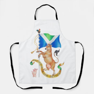 Vegan Coat of Arms Apron