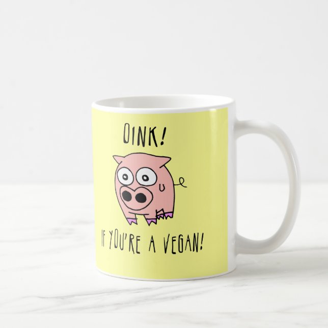 Vegan Coffee Mug (Right)