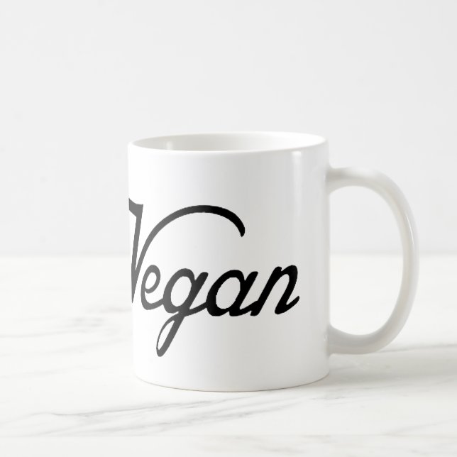 Vegan Coffee Mug (Right)