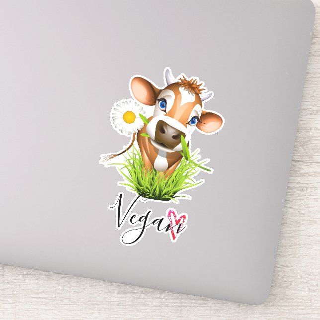Vegan Cow Animal Lover (Detail)