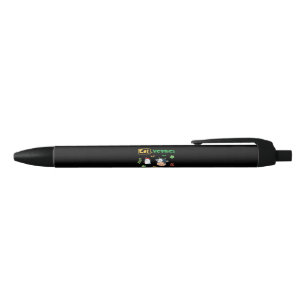 Vegan - Eat Veggies Vegan Black Ink Pen