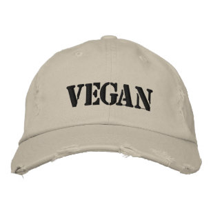 Vegan Embroidered Hat