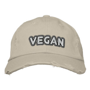Vegan Embroidered Hat