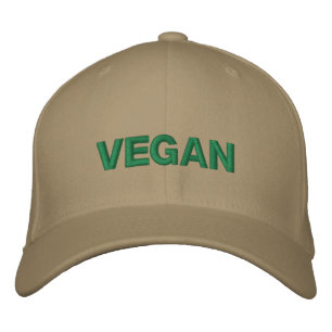 VEGAN EMBROIDERED HAT
