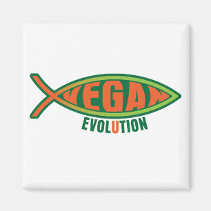 Vegan Evolution Magnet