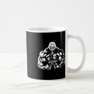 Vegan Fitness Gorilla Workout Apparel Uni-adults G Coffee Mug