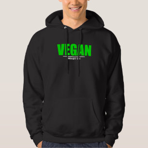 Vegan Fitness Gym Bodybuilding Motivation Training Hoodie