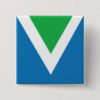 Vegan Flag Square button