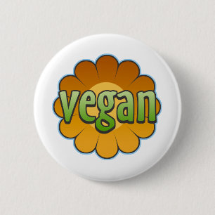 Vegan Flower Button