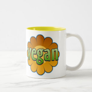Vegan Flower Mug