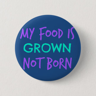 Vegan Food 6 Cm Round Badge
