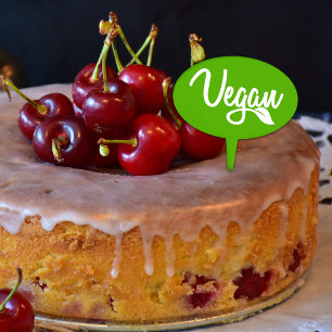 Vegan Food Party  Cake Pick