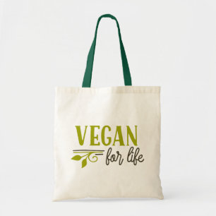 Vegan For Life Tote Bag
