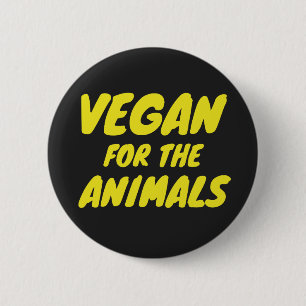 Vegan For the Animals Badge