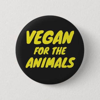 Vegan For the Animals Badge