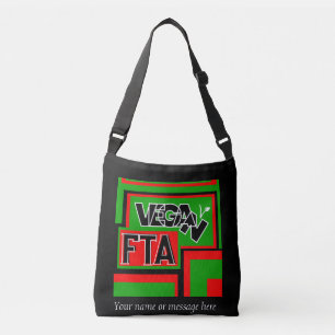 Vegan For The Animals (FTA)      Crossbody Bag
