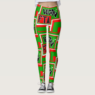 Vegan For The Animals (FTA)     Leggings