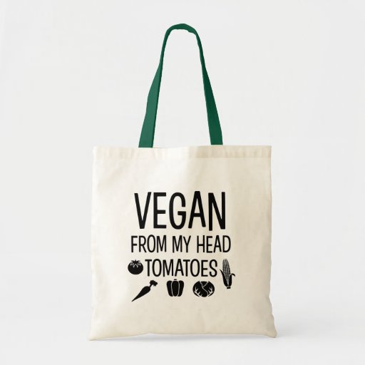Image of Vegan from my head Tomatoes funny bag