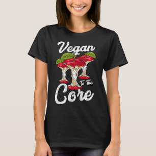 Vegan Fruit Lover Apple Core Apparel Gift Premium T-Shirt