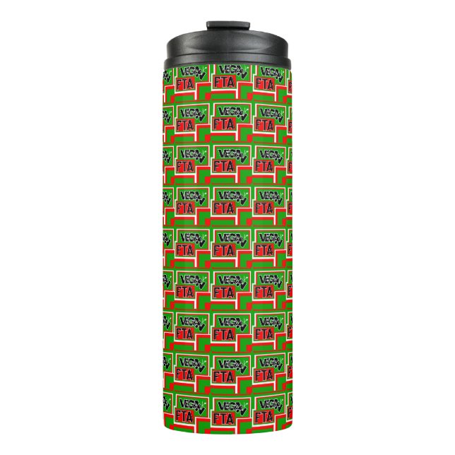 Vegan FTA (for the animals)    Thermal Tumbler (Front)