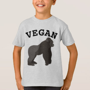 VEGAN GORILLA T-SHIRTS HOODIES BOYS SWEATSHIRTS