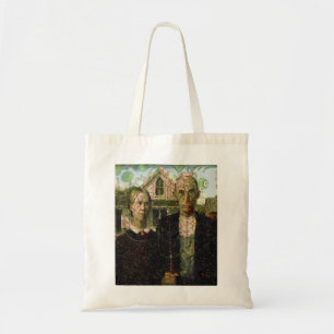 Vegan Gothic Fine Art Parody Tote Bag