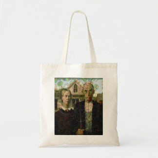 Vegan Gothic Fine Art Parody Tote Bag