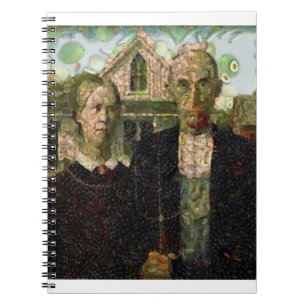 Vegan Gothic Fine Art Spoof Notebook