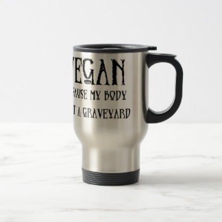 Vegan Graveyard Travel Mug