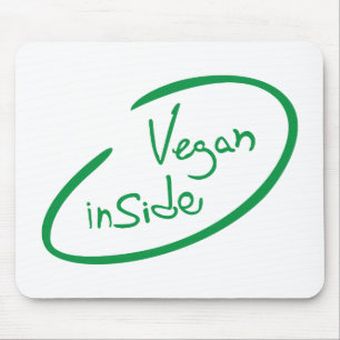 Vegan Inside Mouse Mat