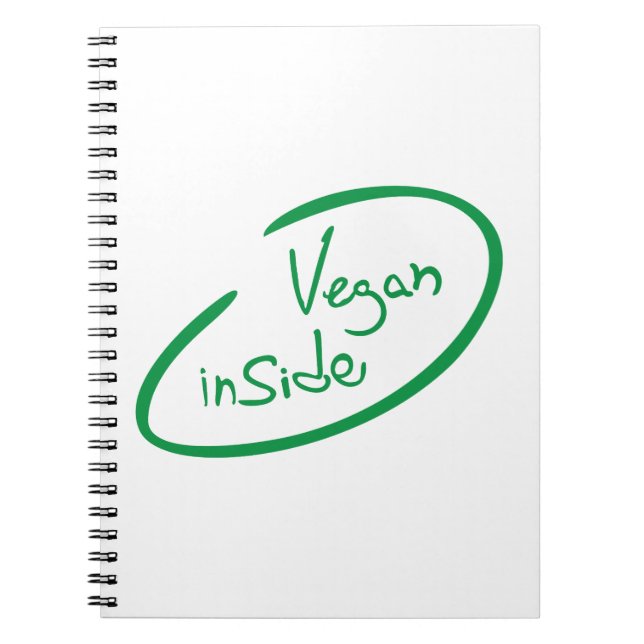 Vegan Inside Notebook (Front)