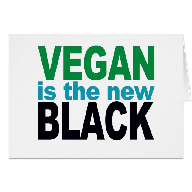 Vegan is the New Black (Front Horizontal)