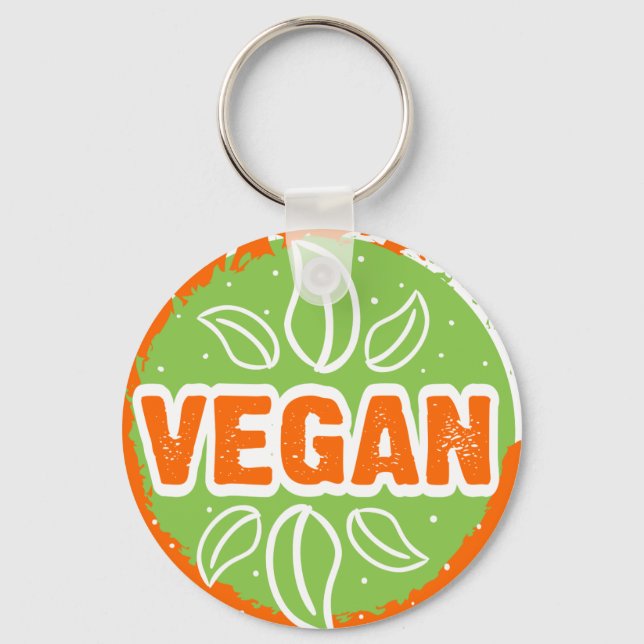 Vegan Key Ring (Front)
