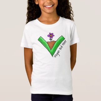 "Vegan Kid Here" T-Shirt