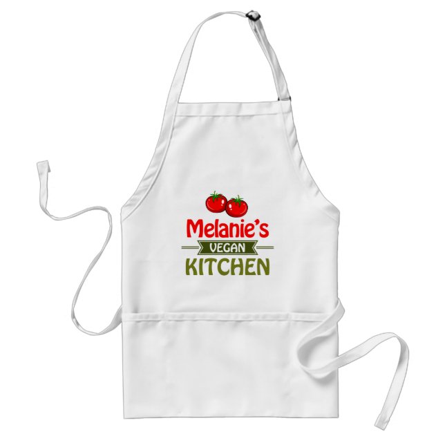 Vegan Kitchen Apron (Front)