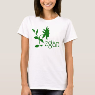 Vegan Logo Babydoll T-Shirt