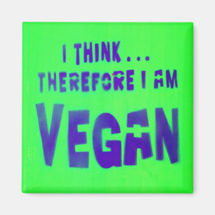 Vegan Love Animals Eat Plants Magnet