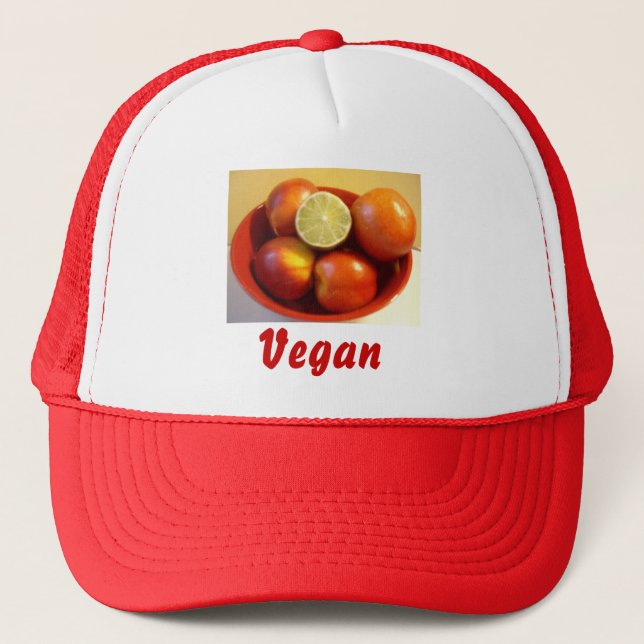 Vegan Love Trucker Hat (Front)