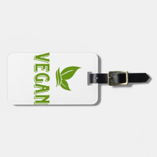 Vegan Luggage Tag