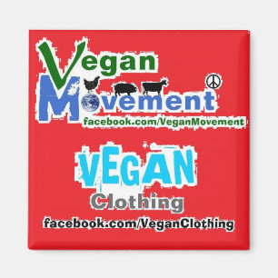Vegan Movement / Vegan Clothing Magnet