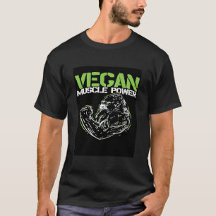 Vegan Muscle M0nkey Ape Love Animals Animal T-Shirt
