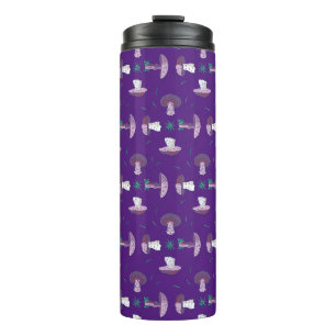 Vegan Mushroom Pattern Thermal Tumbler