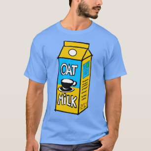 Vegan Oat Milk by LowEndGraphics T-Shirt