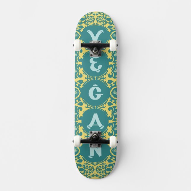 Vegan on Board Skateboard (Front)