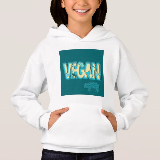 Vegan paper cut-out (Front)