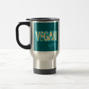 Vegan paper cut-out travel mug