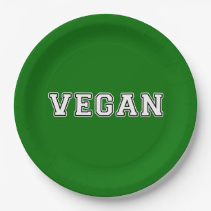Vegan Paper Plate