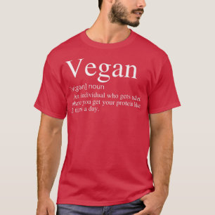 Vegan Plant Based Diet Dino Vegetarian Nature Herb T-Shirt
