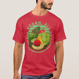 Vegan Plant Based Vegetarian Diet Veganism Veggies T-Shirt