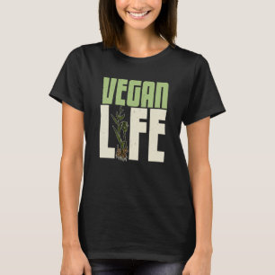 Vegan plants nutrition greens food Salad Food 5 T-Shirt